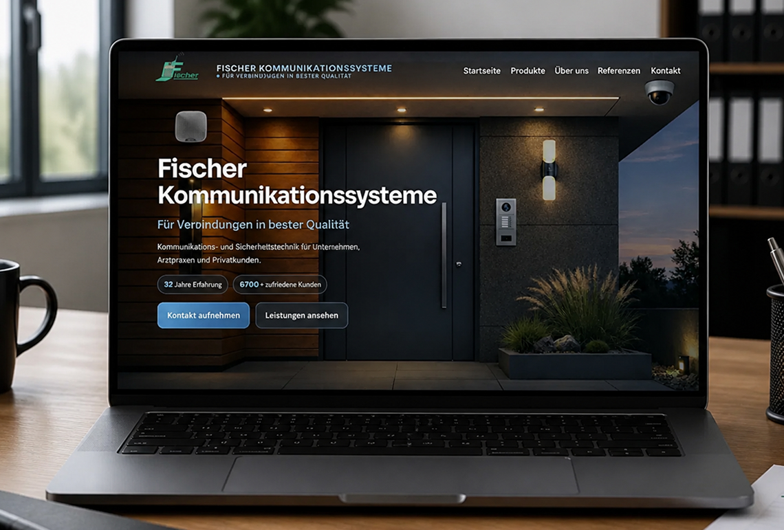Laptop fuer den mobilen Arbeitsplatz