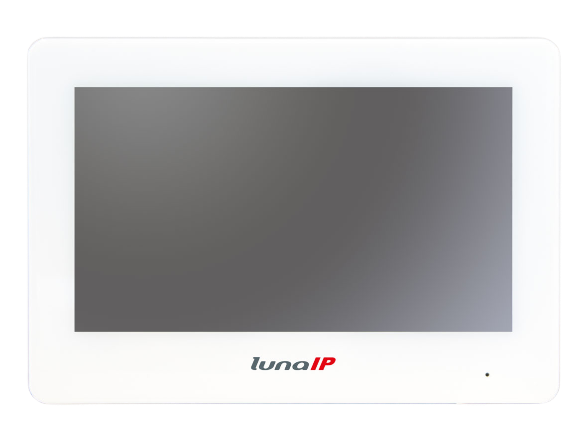 lunaIP Innenmonitor mit Touchscreen für die Video-Türsprechanlage